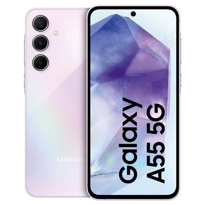 Samsung Galaxy A55  - Couleur violet disponible chez MTS Plus Tunisie