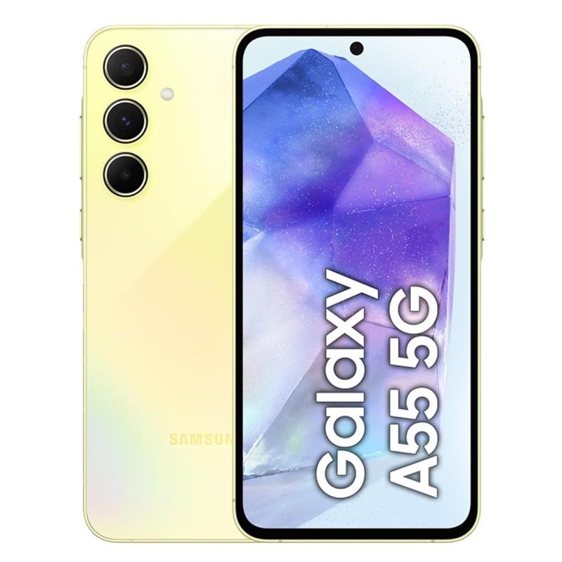 Samsung Galaxy A55  - Couleur jaune disponible chez MTS Plus Tunisie