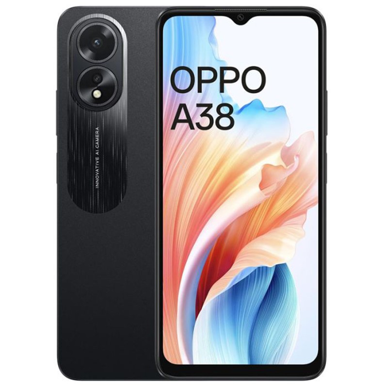 OPPO A38 - Couleur noir disponible chez MTS Plus Tunisie