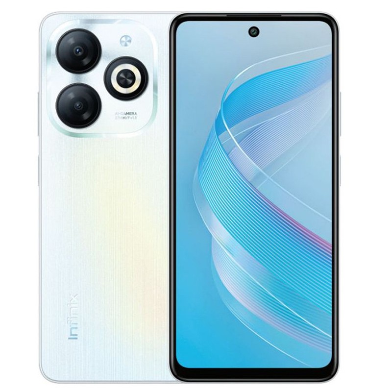 Infinix Smart 8 (4Go/64Go) - les couleur blanc disponible chez MTS Plus Tunisie