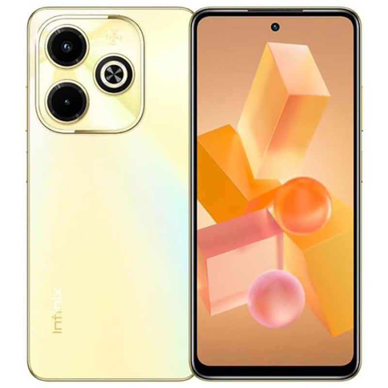 Infnix Hot 40i - couleur gold disponible chez MTS Plus Tunisie