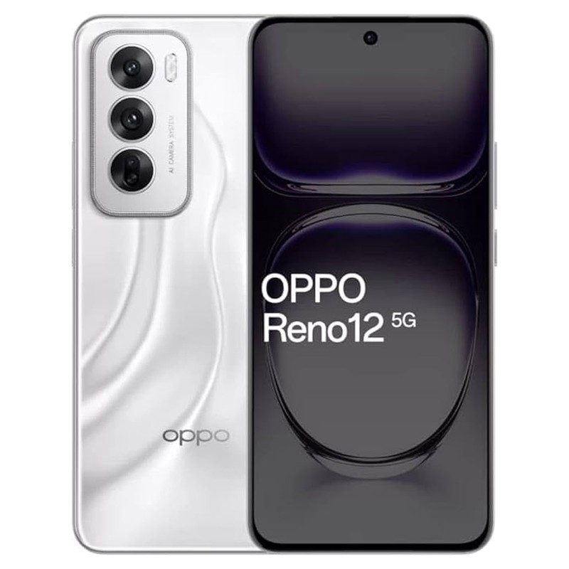 OPPO RENO 12 - 5G - (12/512) - Couleur Silver disponible chez MTS Plus Tunisie