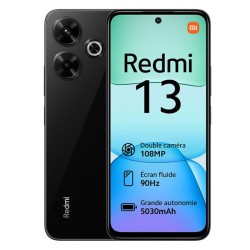 Xiaomi Redmi 13 (8Go/128Go) - Couleur noir disponible chez MTS Plus Tunisie