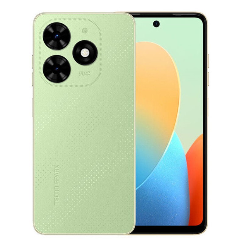 Tecno Spark Go 2024 (2Go/64Go) - Couleur vert disponible chez MTS Plus