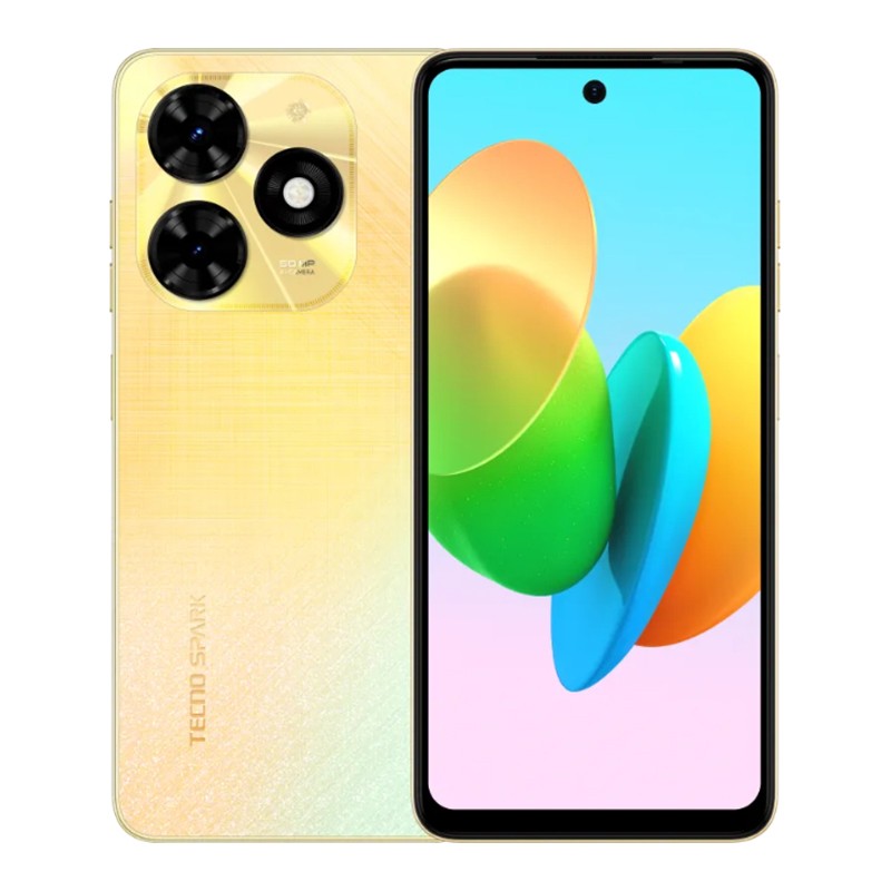 Tecno Spark Go 2024 (2Go/64Go) - Couleur gold disponible chez MTS Plus