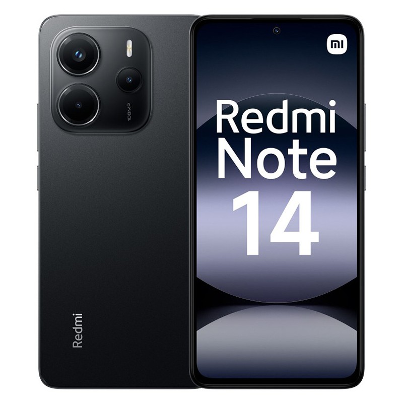 Xiaomi Redmi Note 14 - 4G - 6Go/128Go - Couleur Noir disponible chez MTS Plus Tunisie