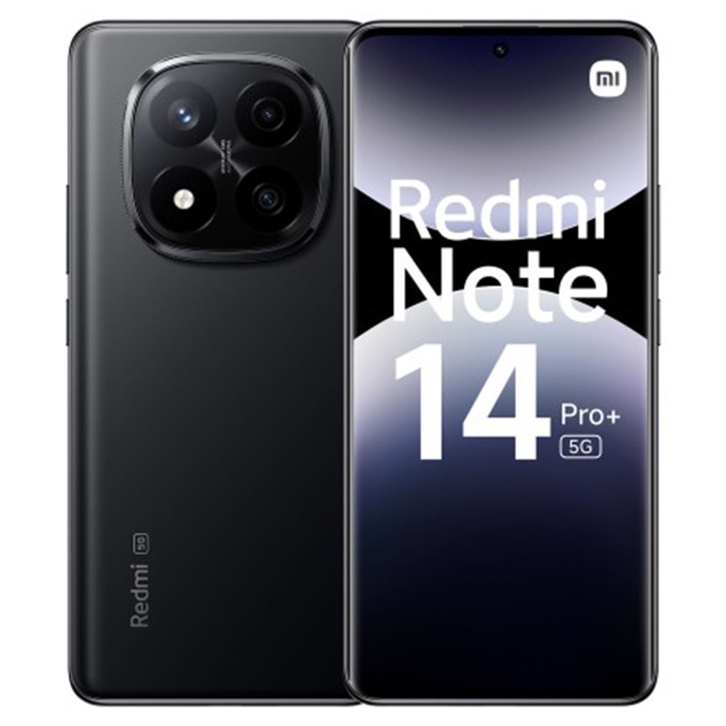 Xiaomi Redmi Note 14 Pro+ 5G - 12Go/512Go - Couleur noir disponible chez MTS Plus Tunisie