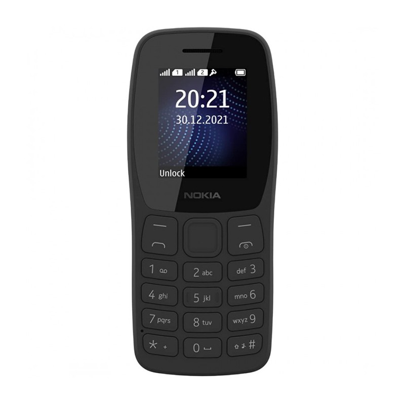 Téléphone Portable Nokia 105 noir disponible chez MTS Plus