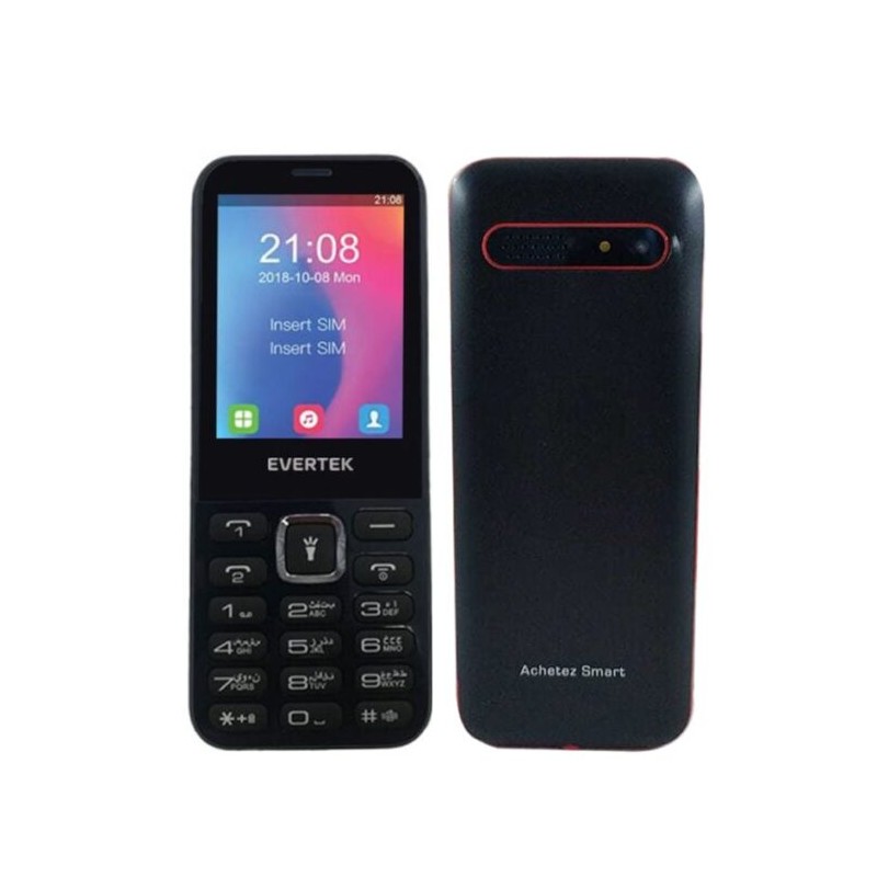 Téléphone portable Everteck E28 est disponible chez MTS PLUS