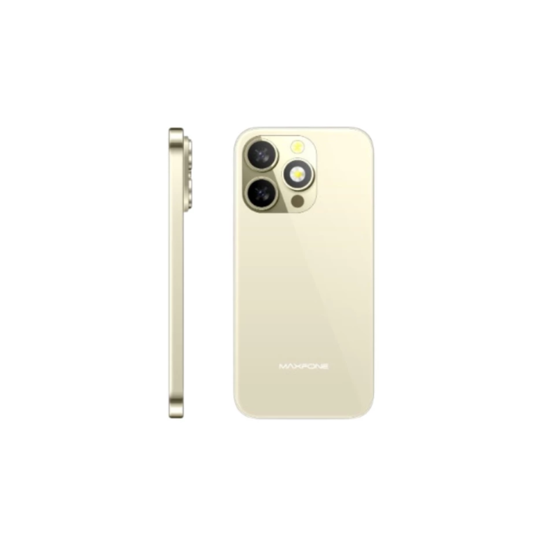 Téléphone portable Maxfone 16 Max est disponible chez MTS PLUS. Couleur: Gold