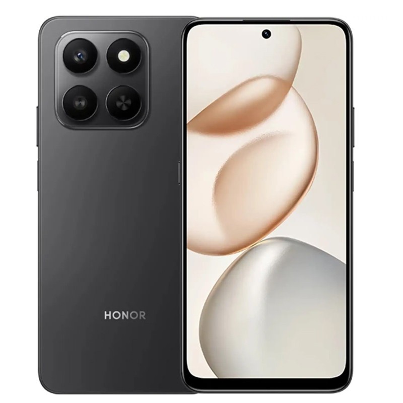 Le Smartphone Honor X7d 5G 6Go 128Go   noir est disponible chez MTS PLUS.