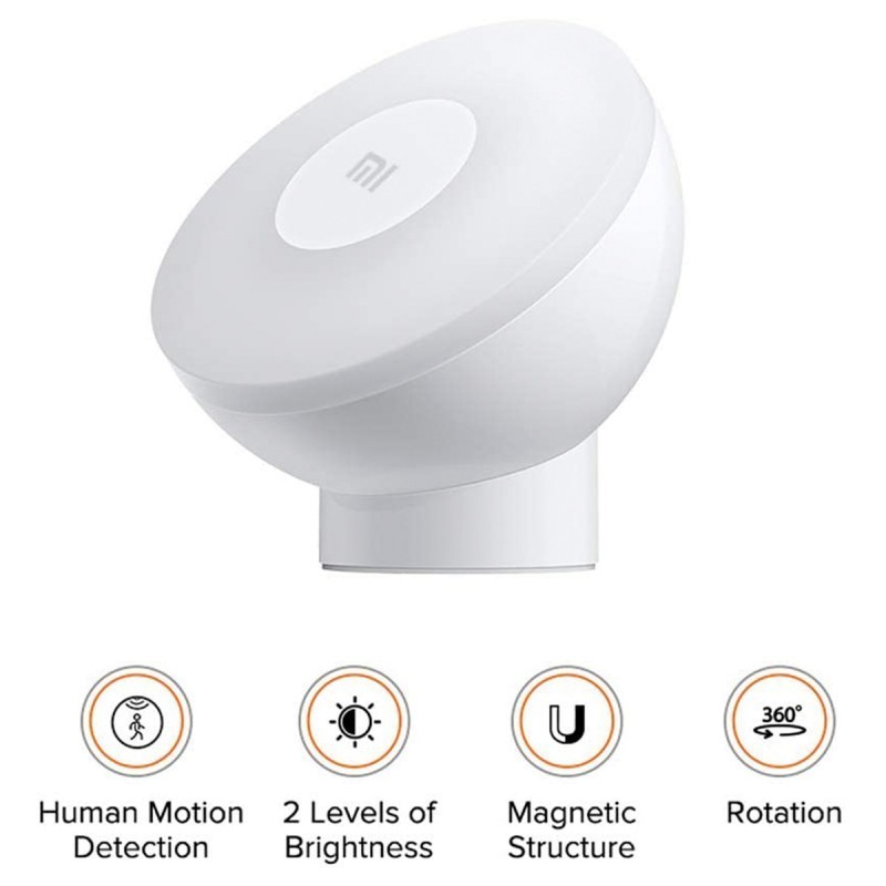 LAMPE XIAOMI MI MOTION-ACTIVATED NIGHT LIGHT 2 est disponible chez MTS PLUS Tunisie.