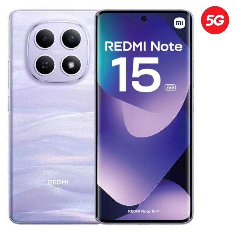Smartphone Xiaomi Redmi Note 15 5G 8Go 256Go est disponible chez MTS PLUS Tunisie.
