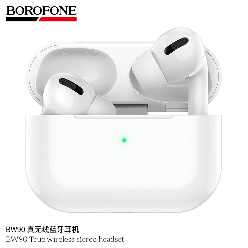 Écouteurs Sans Fil Borofone BW90 – Blanc – Bluetooth 5.4 TWS est disponible chez MTS PLUS Tunisie.