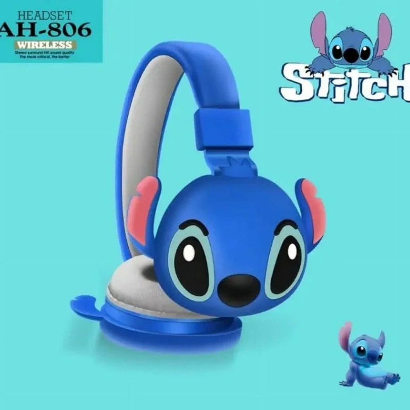 CASQUE BLUETOOTH AH-806 STITCH est disponible chez MTS PLUS Tunisie.